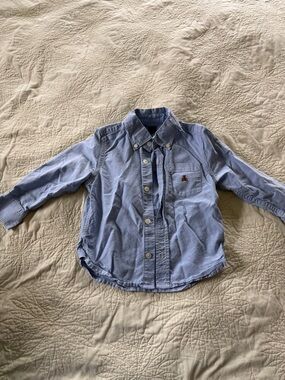 GAP Light Blue Button-Down Shirt
